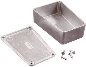 Obudowa uniwersalna Hammond Electronics, aluminium, naturalny, (D x S x W) 112 x 78.96 x 39.2 mm, 1 szt.