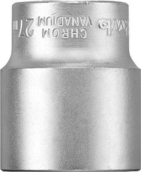 Wkładki do kluczy nasadowych PROFI 1/2", Nasadka 27 mm kwb 372327 1 szt.