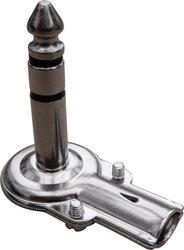 Złącze męskie jack 6,35 mm   733075 złącze męskie kątowe Ilość styków: 3 stereo srebrny 1 szt.