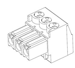 Obudowa złącza pin męskiego na kabel TE Connectivity 284506-3, wire-to-board, piny: 3, 11 A, 1 szt.