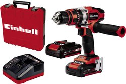 Einhell Power X-Change TE-CD 18/48 Li-i (2x2,0Ah)  2-biegowa-Wkrętarka udarowa akumulatorowa  zaw. 2 akumulatory, zaw. walizkę