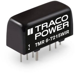 Przetwornica DC/DC, do PCB TracoPower TMR 6-7212WIR TMR 6-7212WIR, SIL-8, 6 W, 500 mA, 1 szt.
