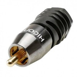 Złącze męskie RCA/Cinch Hicon HI-CM0.8/3.7-SM HI-CM0.8/3.7-SM, 1 szt.