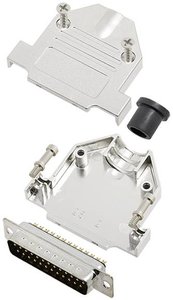 Zestaw listew męskich D-Sub TRU COMPONENTS TCDTNT25MDBPK 7709600, rzędy: 2, styki: 25, 180 °, 1 szt.