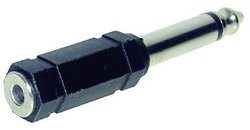 Adapter jack  złącze męskie jack 6,3 mm - złącze żeńskie jack 3,5 mm Mono TRU COMPONENTS 1559818  1 szt.