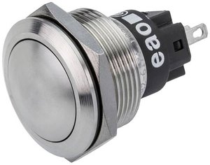 EAO 82-6171.1000 Seria 82 Przycisk Chwilowy 22 mm Płaski/Wypukły Przycisk eao 82-6171.1000, 22.30 mm, 1 szt.