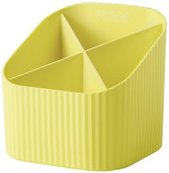 HAN Re-X-LOOP 17238-915  Pojemnik na długopisy żółty Ilość przegródek: 4