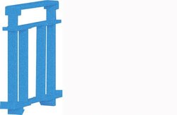 Element dystansowy 1/2 jednostka działowa = 9 mm szerokości Element dystansowy Eltako DS14 30014101, 1 szt.