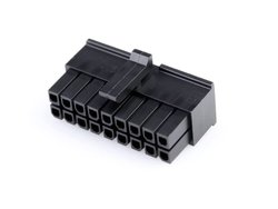 Obudowa złącza pin żeńskiego na kabel Molex MOL Power & Signal Sol. 430251800, piny: 18, 1 szt.