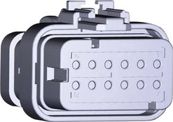 Obudowa złącza pin żeńskiego na kabel TE Connectivity AMPSEAL16 776533-3, automotive, piny: 12, 13 A, 1 szt.