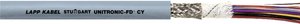Kabel do transmisji danych UNITRONIC® FD CY 4 x 0.34 mm² szary LAPP 27442-1 Produkty w metrach bieżących