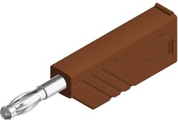 Złącze lamelkowe SKS Hirschmann LAS N WS brązowe