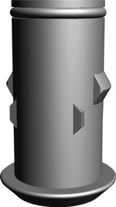 Obudowa złącza pin żeńskiego na kabel TE Connectivity Econoseal Serie E 826886-4, wire-to-wire, piny: 3, 20 A, 1 szt.