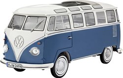 Model samochodu do sklejania Revell 07009, Volkswagen T1 Bus Samba, 1:16