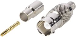 Złącze BNC TRU COMPONENTS  1579453 złącze żeńskie proste 50 Ω 1 szt.