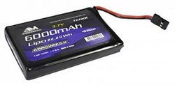 ArrowMax Pakiet akumulatorów (LiPo) 3.7 V 6000 mAh Softcase Gniazdo JR