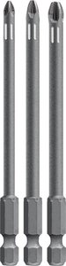 Zestaw bitów TORSION, 100 mm Bity kwb  123140 3 szt.