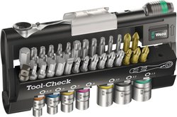 Bity Wera Tool-Check 1 SB 05073220001 1 zest. płaski, krzyżakowy Phillips, krzyżakowy Pozidriv, wewnętrzny sześciokąt, TORX wewnętrzny, TORX BO