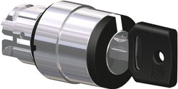 Przełącznik kluczykowy Schneider Electric Harmony ZB4BG6, 29 x 29 x 72 mm, czarny