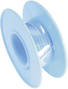 Drut do owijania TRU COMPONENTS Wire Wrap 1571389, 1 x 0.20 mm², 15 m, niebieski