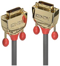 Kabel Lindy 36200 DVI 0,5 m DVI-D Szary Kabel LINDY 36200, 0.50 m