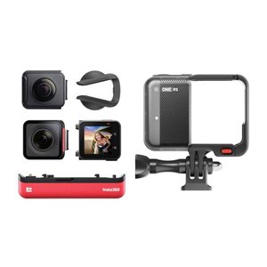 Kamera sportowa Insta360 ONE RS Twin Edition CINRSGP/A, Wodoszczelny, 360°, 5760 x 2880 Pixel