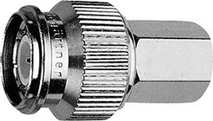 Adapter koncentryk Telegärtner J01019A0004 złącze męskie TNC - złącze męskie FME  1 szt.