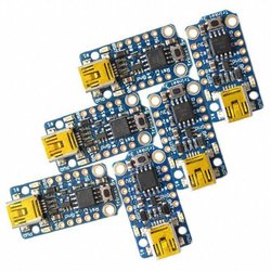 Adafruit 1509 Płytka rozwojowa Trinket 6-Pack - 3 x 3.3V and 3 x 5V Trinkets AVR® ATtiny ATtiny85