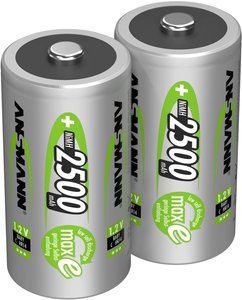 Akumulator C/R14 Ansmann maxE HR14  NiMH 2500 mAh 1.2 V 2 szt.