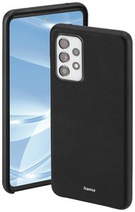 Hama Finest Sense Futerał backcase Samsung Galaxy A33 5G czarny Ładowarka indukcyjna