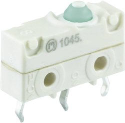 Mikroprzełącznik 1045.2702-00 250 V/AC 10 A 1 x wł/(wł) Marquardt IP67 chwilowy 1 szt.