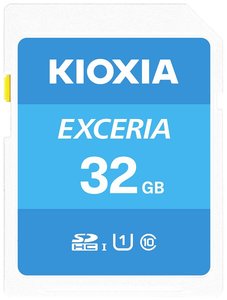 Karta pamięci SDHC Kioxia LNEX1L032GG4, 32 GB, UHS-I, 100 MB/s