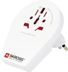 Adapter podróżny Skross 1500271  Country Adapter World to Siss+Italy+Brazil