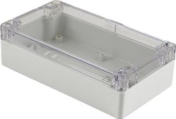 Obudowa uniwersalna Hammond Electronics 1554JL2GYCL, (D x S x W) 160 x 90 x 45 mm, poliwęglan, 1 szt.