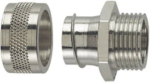 Śrubunek wężowy HellermannTyton HelaGuard PSC12-FM-M16, O 10.2 mm, metalowy