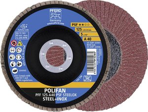 Tarcza lamelkowa PFERD A Psf Steelox 67644125 Średnica 125 mm 10 szt.
