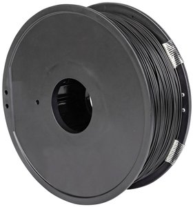 Filament do drukarek 3D PLA Renkforce RF-5167482, Średnica filamentu: 1.75 mm, 1 kg, czarny (matowy)