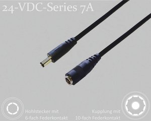 Złącze męskie połączeniowe DC BKL Electronic 075915 1 szt.