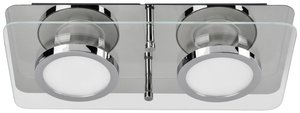 Lampa ścienna LED LightMe Chromia LM85621 10 W chrom 350 lm