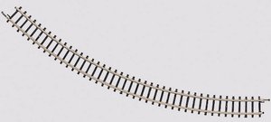 Tor zakrzywiony Marklin 8520, 195 mm, 45°, skala Z, 10 szt