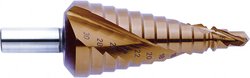 Wiertło stożkowe stopniowe Exact 07011, HSS, 4 - 12 mm, TiN, 1 szt.