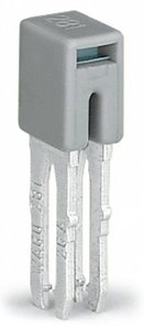 z izolacją IN = IN złączki, szara WAGO 281-402 mostek poprzeczny