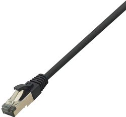 Kabel LAN LogiLink CQ8043S, 1 szt., RJ45, CAT 8.1, S/FTP, 1.50 m, czarny