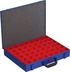 Walizka Allit EuroPlus Pro M 44H-48 454123, Ilość przegród: 48, (S x W x G) 440 x 70 x 370 mm