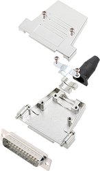 Zestaw listew męskich D-Sub encitech DTSL37-SJSRG-T-DBP-W-K 6355-8086-04, rzędy: 2, styki: 37, 180 °, 1 szt.