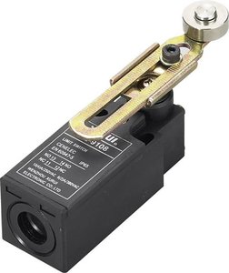 Wyłącznik krańcowy 250 V/AC 10 A, dźwignia obrotowa z rolką XZ-9/108 IP65 1 szt.