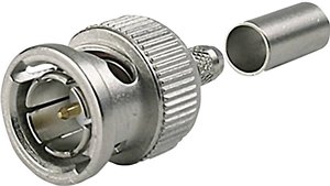 Złącze HDTV-BNC Telegärtner J01002B0018 J01002B0018 złącze męskie proste 75 Ω 1 szt.