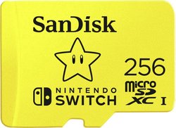 Karta pamięci microSDXC SanDisk Extreme Nintendo Switch™, 256 GB, UHS-I, UHS-Class 3