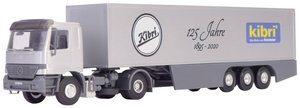 H0 MB Actros 2osiowy z siodłem skrzyniowym - seria specjalna Model ciężarówki Kibri 12500 H0 Mercedes Benz