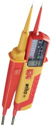 Tester napięcia i ciągłości Wiha 0,5 - 1000 V AC, CAT IV z 2 bateriami AAA (45217) Miernik napięcia i ciągłości Wiha 45217 CAT III 1000 V, CAT IV 600 V